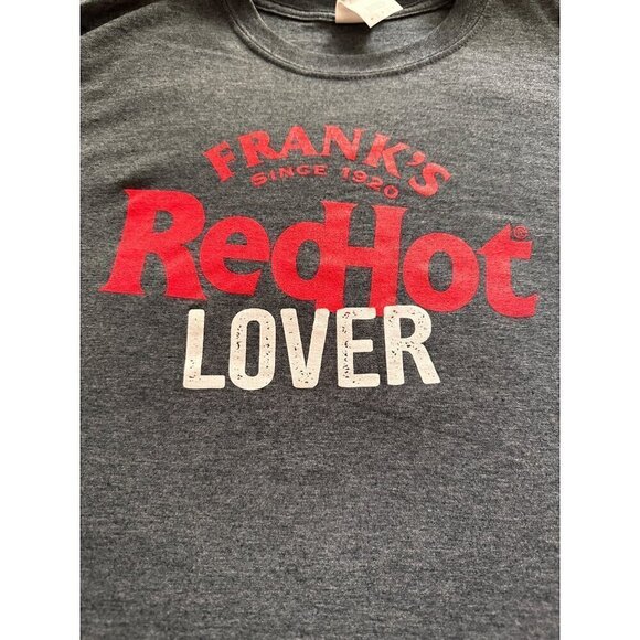 Frank's RedHot Lover T-shirt Mens Size Medium - Picture 2 of 3